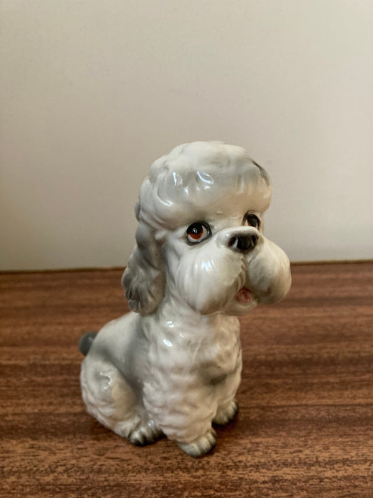 Vintage poodle ornament,  vintage  dog ornaments, retro dog gifts, poodle ornaments  (charity donation)