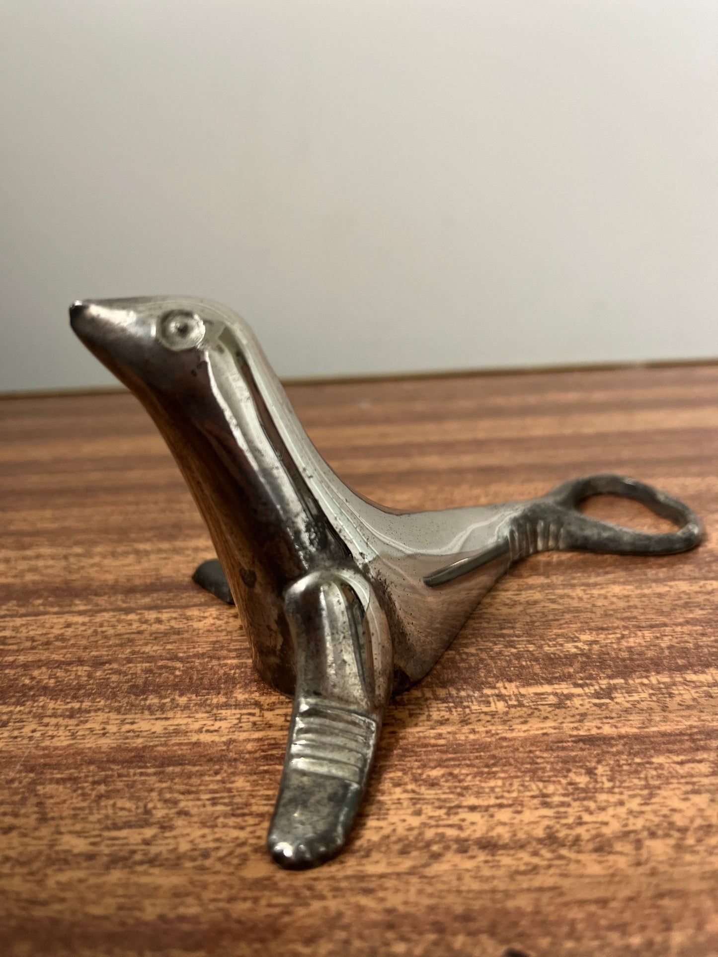 Vintage seal bottle opener, vintage bottle opener, quirky bottle opener, vintage barware