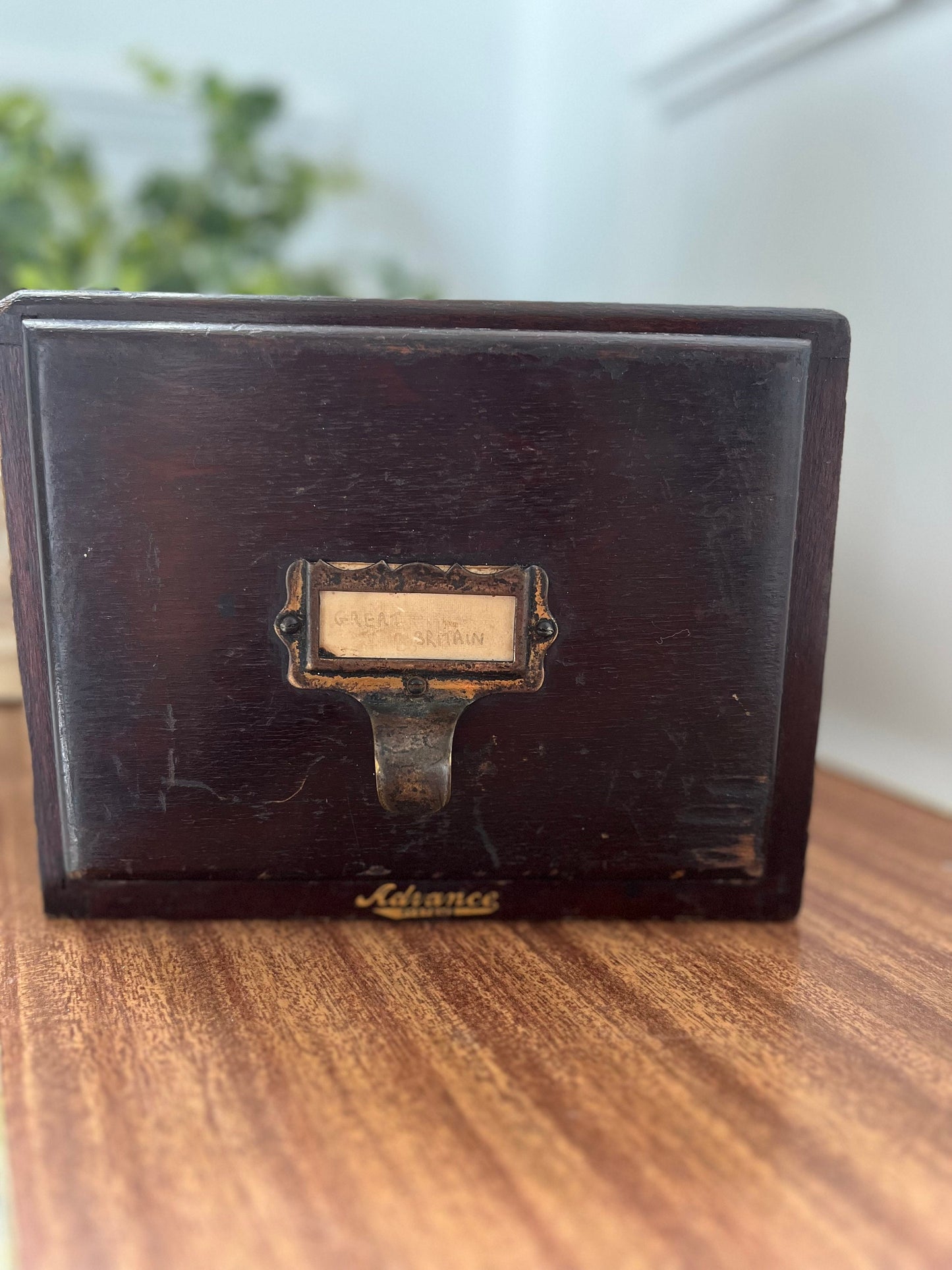 Vintage filing systems, advanced systems filing cabinet, 1930s storage box, 1930s filing cabinet